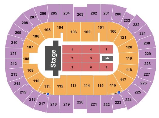 Bon Secours Wellness Arena Trans-Siberian Orchestra Seating Chart